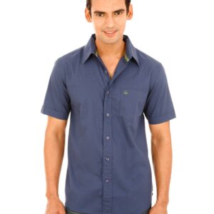 United Colors of Benetton Men Summer Navy Blue Shirt