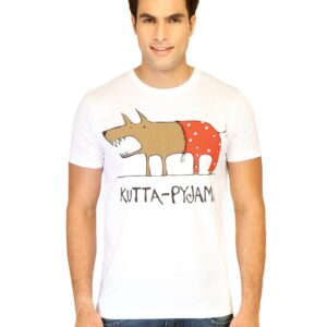 Chimp Men Kutta Pyjama White Tshirts