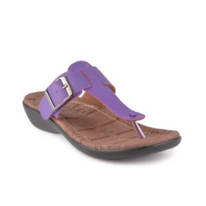 Carlton London Women Casual Purple Sandals