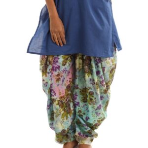 Shree Women Green & Blue Jodhpuri Salwar