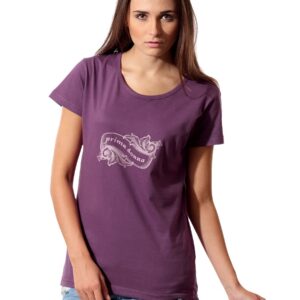 Tantra Women Purple Prima Donna T-shirt