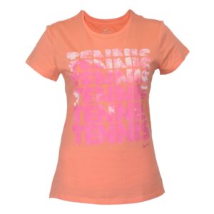 Nike Women Tennis Blockbuster Orange T-shirt