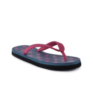 ADIDAS Women Polka Blue Flip Flops