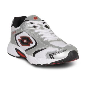 Lotto Men's Melbourne White-Red Shoe