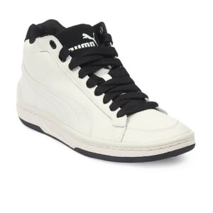 Puma Men White Evo Leather Shoes