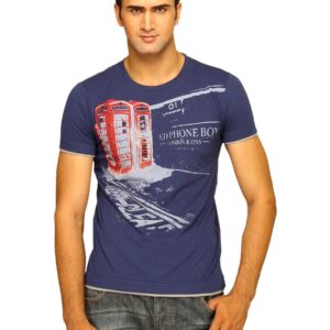 Status Quo Men's London Icon Navy T-shirt