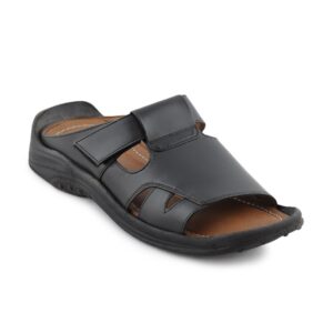 Franco Leone Men Casual Black Sandals
