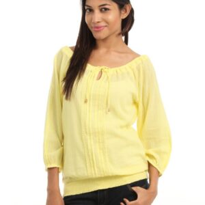 Vero Moda Women Yellow Top