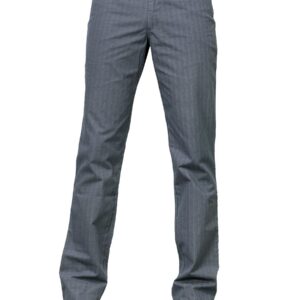 Indigo Nation Men ID Printed Navy Blue Trousers