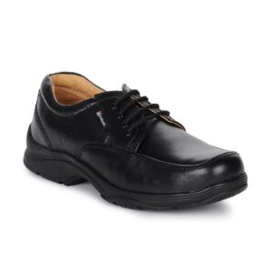 Red Chief Men Black Formal Shoes