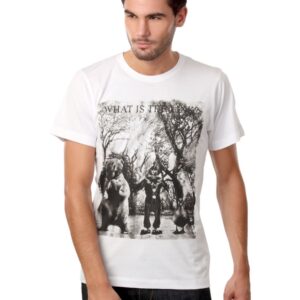 Jack & Jones Men Dino White T-shirt