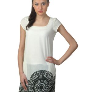 W Women Cream Kurta