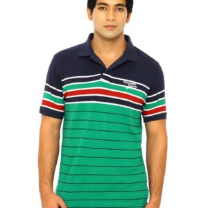 Wrangler Men Green Polo T-shirt