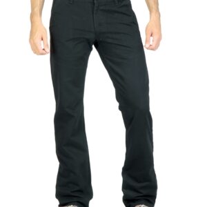 Highlander Men Black Trousers