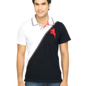 Arrow Sport Men Solid White Polo Tshirts