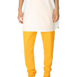 Fabindia Women Yellow Mangalgiri Churidar