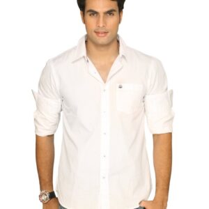 UCB Men Ben Logo White Shirt