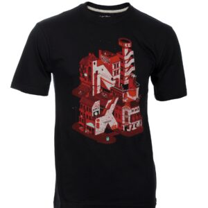 Nike Men Town Navy Blue T-Shirts