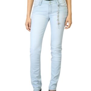 Jealous 21 Women Washed Light Blue Jeans