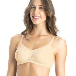 Jockey Essence Beige Full-Coverage Bra 1615