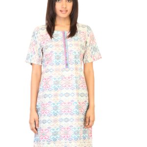 W Women Multi Colour Printed Kurta