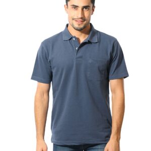 Proline Men Blue Polo T-shirt