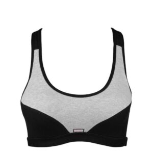 Jockey Grey Melange Xena Sports Bra 1378