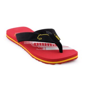 Puma Unisex Dilute Red Flip Flops
