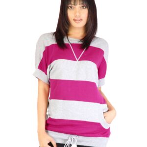 United Colors of Benetton Women Short Grey Tops