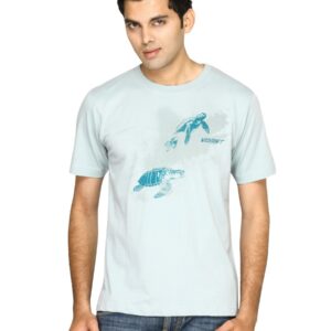 Wildcraft Men Organic Cotton Blue T-shirt