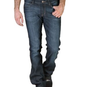 Wrangler Men Navy Blue Floyd Jeans