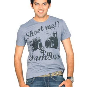 UCB Men's Benetton Football Blue T-shirt