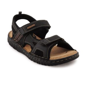 Buckaroo Men Lucia Black Sandals