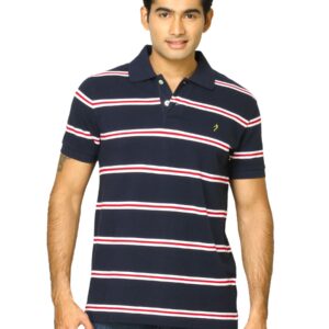 Indian Terrain Men Worden Navy Blue Tshirts