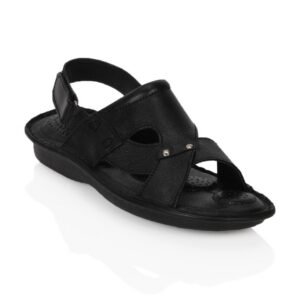 Coolers Men Black Sandals