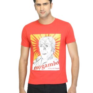 Myntra Men Mogambc Red T-shirt