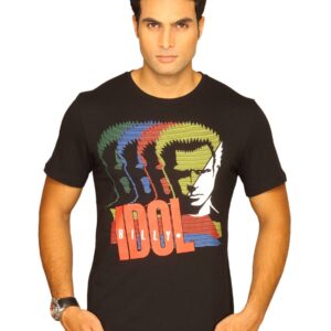 Billy Idol Men In The Shadow Black T-shirt