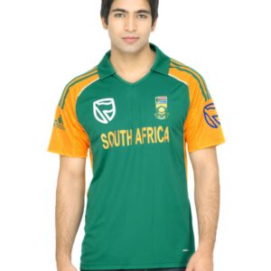 ADIDAS Men Green South Africa Cricket Jersey