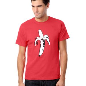 Myntra Men Red Banana T-shirt