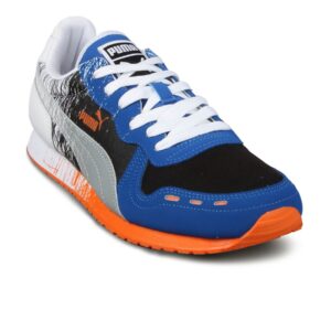 Puma Men's Graffiti Blue Black Orange Shoe