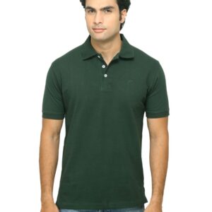 Proline Men Green Polo Tshirt