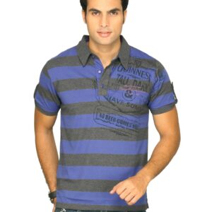Classic Polo Men's Tall Dark Blue Grey T-shirt