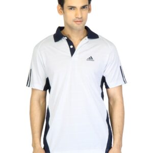 ADIDAS Men White T-shirt