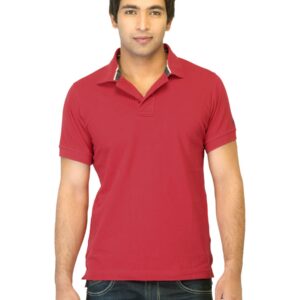 Basics Men Red T-shirt