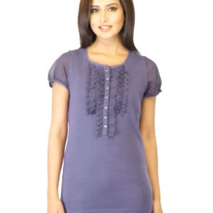 United Colors of Benetton Women Purple Top