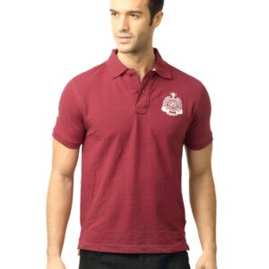 U.S. Polo Assn. Men Solid Red  Polo Tshirt