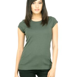 United Colors of Benetton Women Solid Olive Top