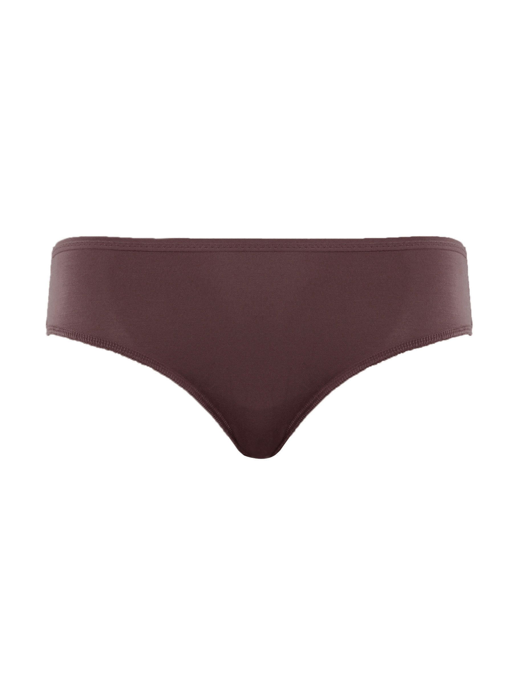Enamor Women Brown Low-Rise Bikini Brief