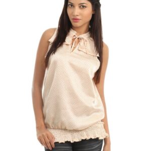 Tonga Women Cream-Coloured Top