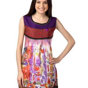 Span Women Multi Coloured Kurta